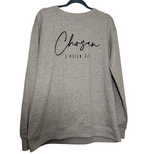 🙌 Chosen & Cozy ✝️ 1 Peter 2:9 Sweatshirt – Size 2XL